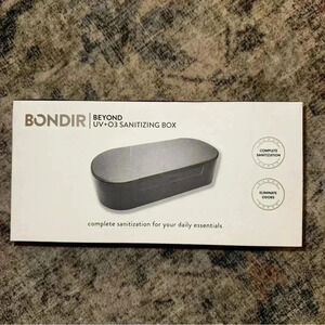 NWT Bondir UV+O3 Sanitizing Box - Black